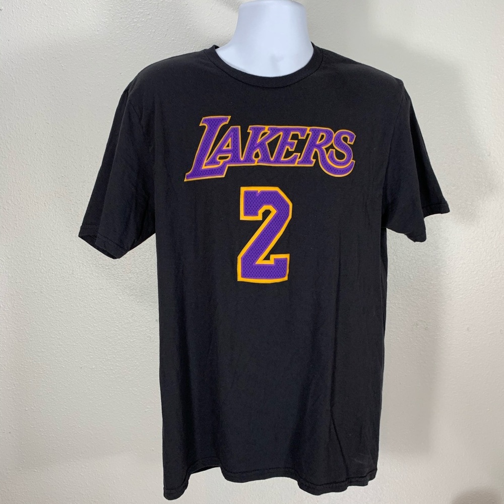 adidas LA Lakers Lonzo Ball Tee Black size L